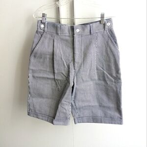 Coca Cola vintage work uniform pinstripe shorts RARE